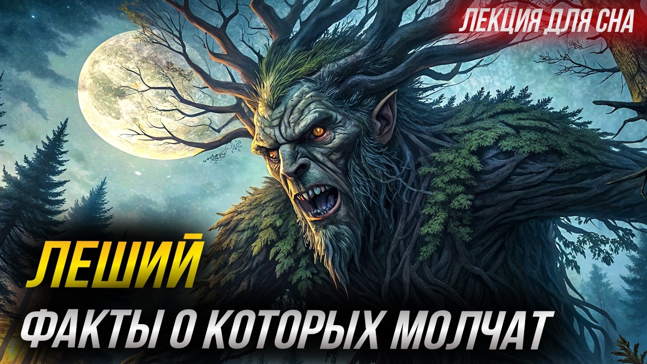 🌙 ЛЕКЦИЯ ДЛЯ СНА | Леший: Самая ПОЛНАЯ История Лесного Духа