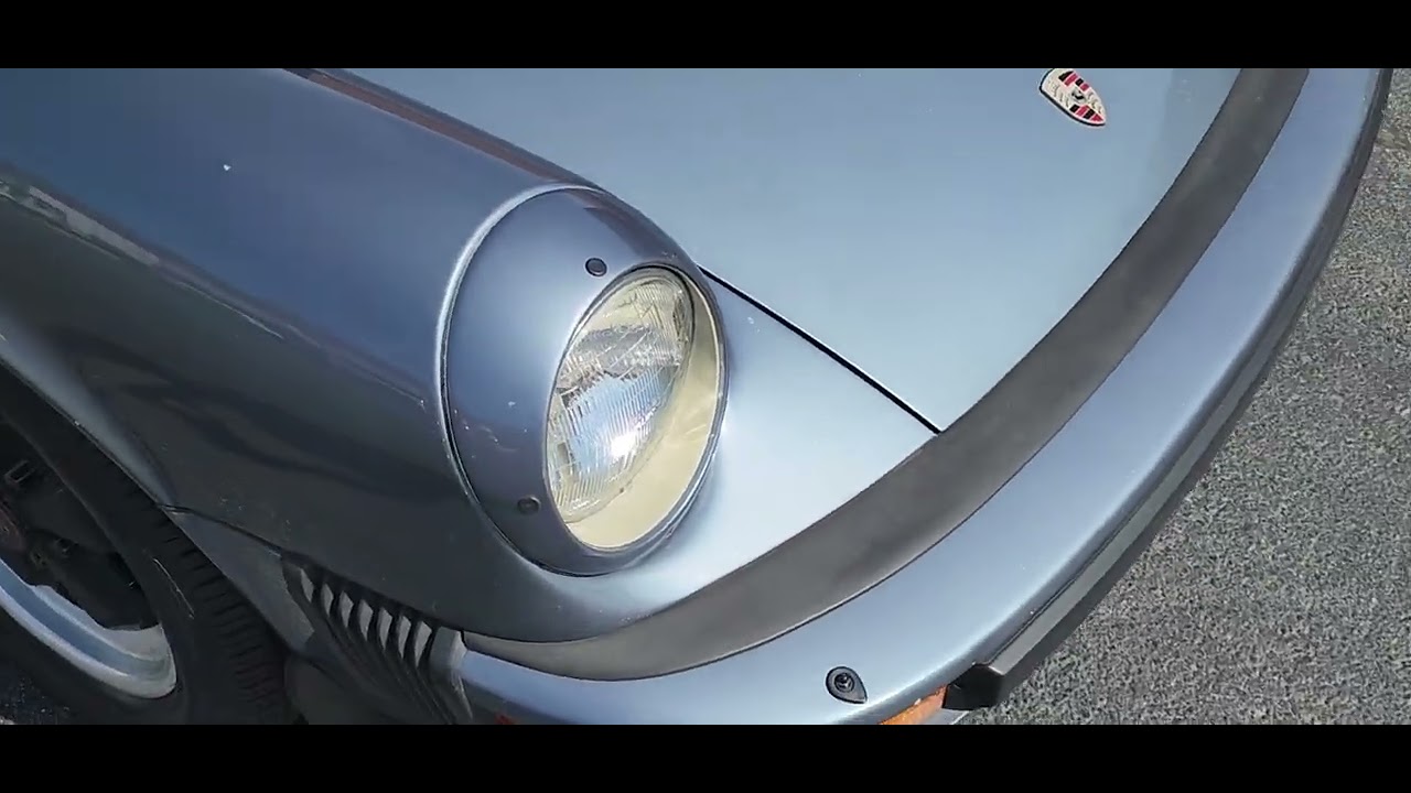 Slate Blue Metallic 1984 Porsche 911 Carrera - Walk Around
