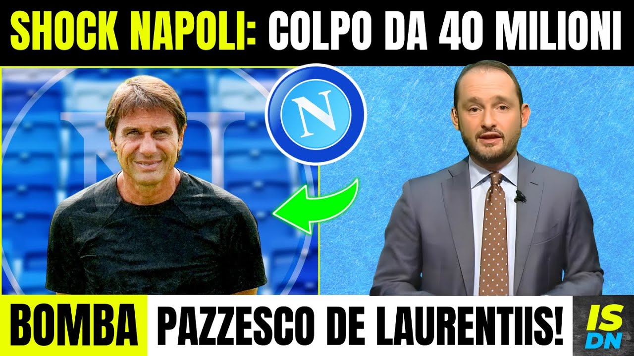 MERCATO Napoli 🔥De Laurentiis Scatenato! Colpo Clamoroso dalla A! 💣