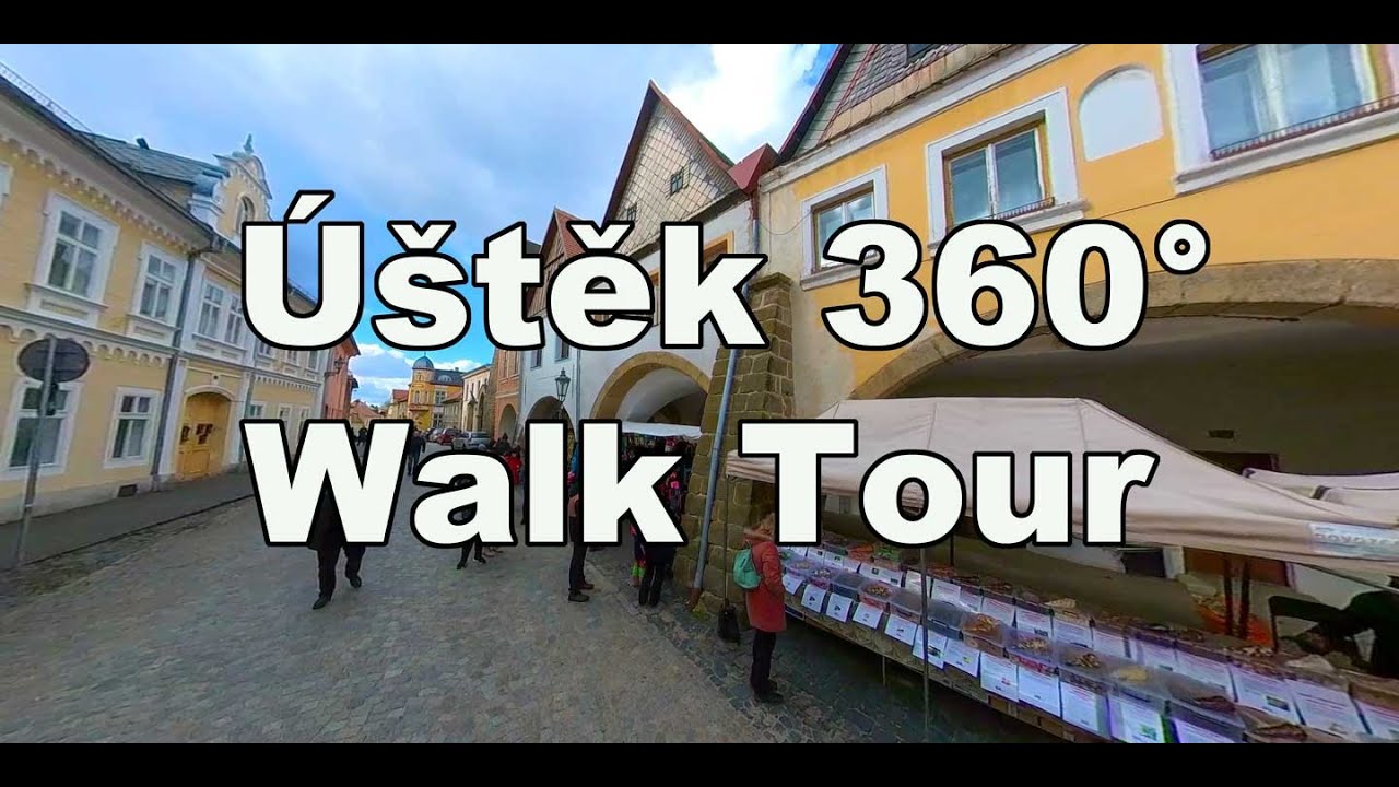 Medieval Úštěk 360 Walk Tour , Czech Republic