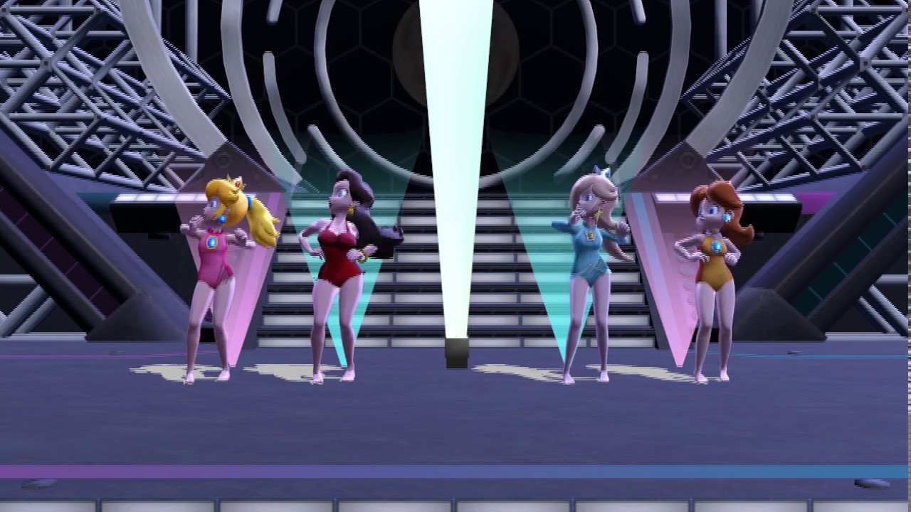 Single Ladies (Super Mario Ladies in Swimsuits MMD)