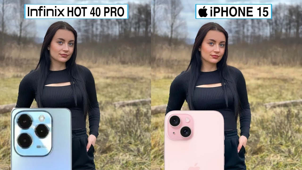 Infinix Note 40 Pro VS iPhone 15 Camera Test Comparison -Unbelievable Result!