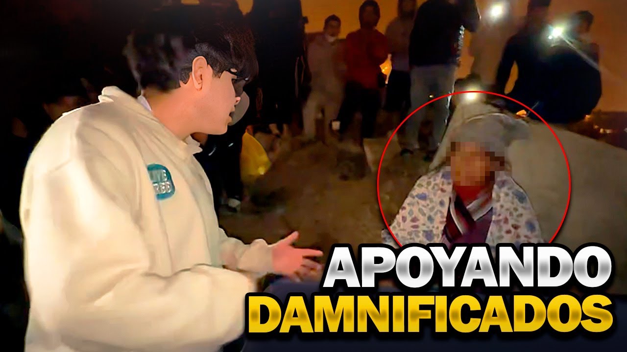 APOYANDO A DAMNIFICADOS de INCENDIO EN PAMPLONA ALTA 🤕💔 Sacha Uzumaki