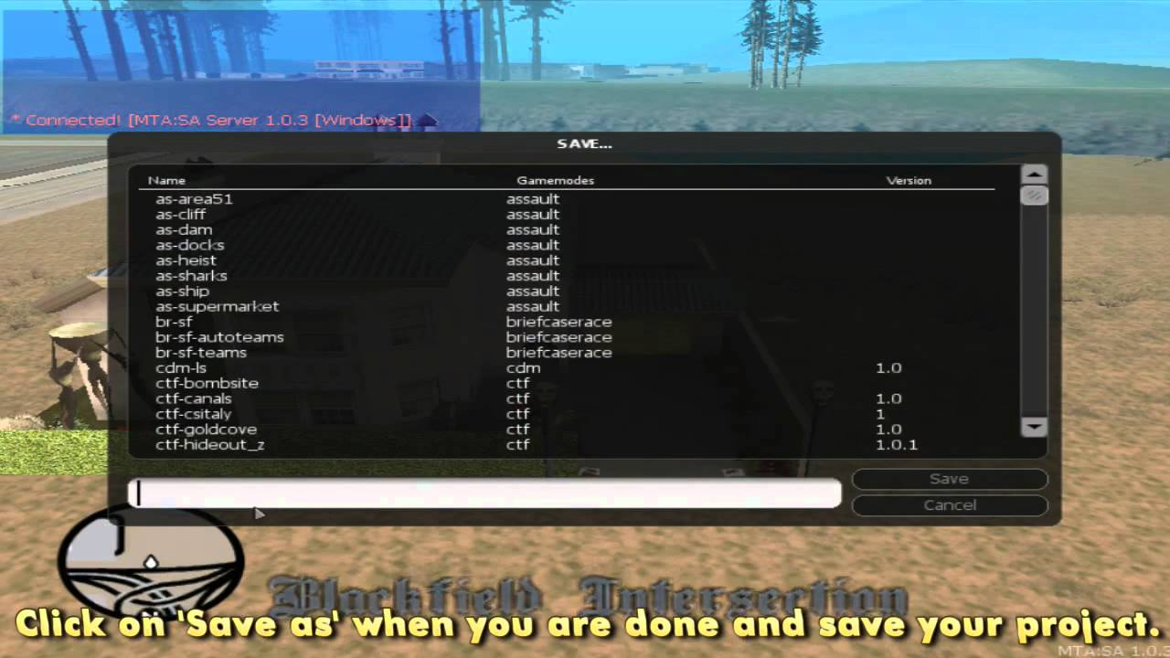 SA-MP Scripting Tutorial 9: Create objects / Mapping / MTA