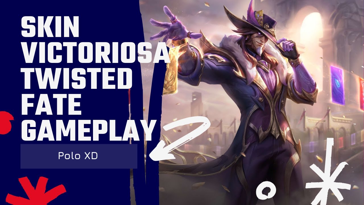 🔥Skin Victoriosa Twisted Fate – Gameplay🔥