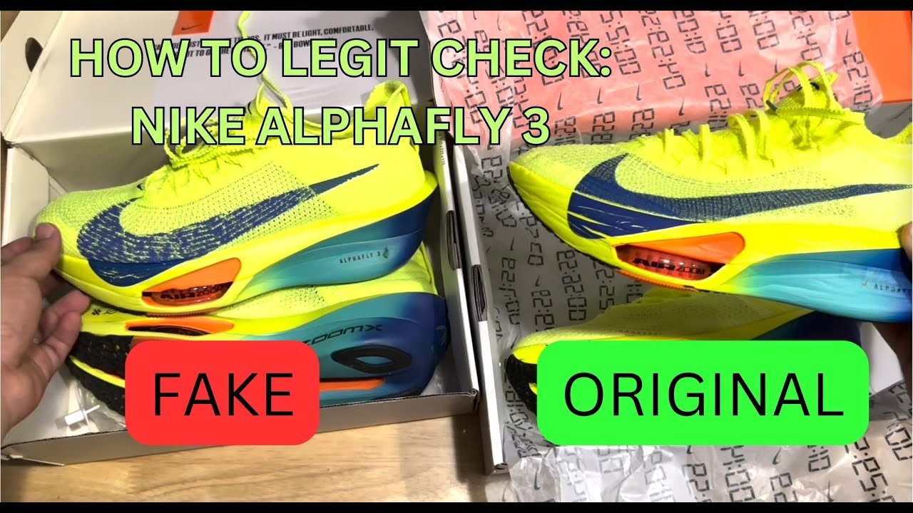 How to Legit Check Nike Alphafly V3