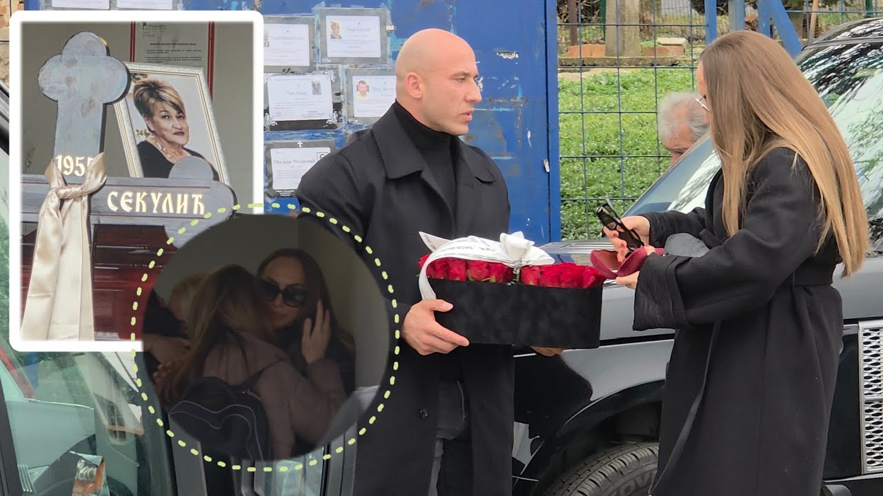 GOGA SEKULIC SLOMLJENA OD BOLA DOSLA NA SAHRANU MAJKE NADE SA MUZEM