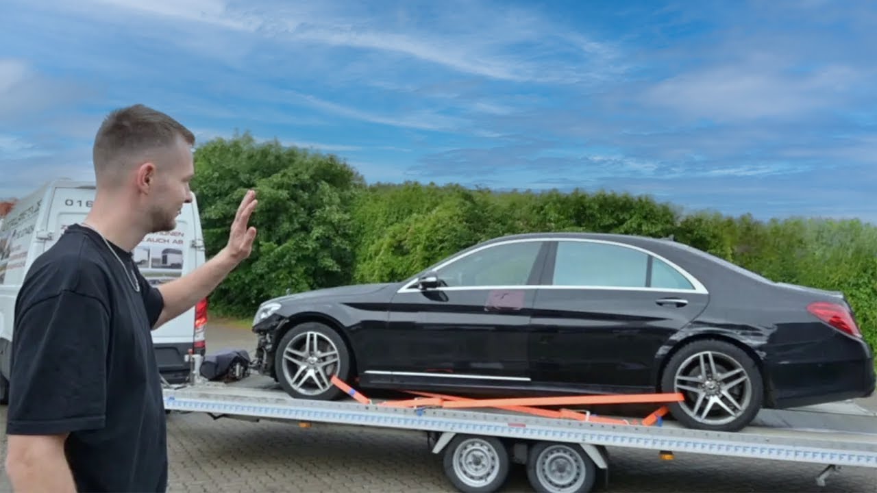 Totalschaden S-Klasse: Unfallreparatur wird zur Bastelstunde (Mercedes hasst diese Tricks)