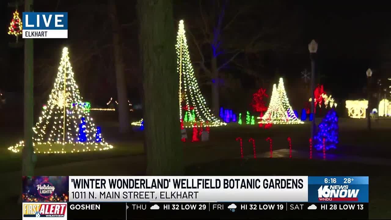 Michiana Holiday Lights 2024: Wellfield Botanic Gardens