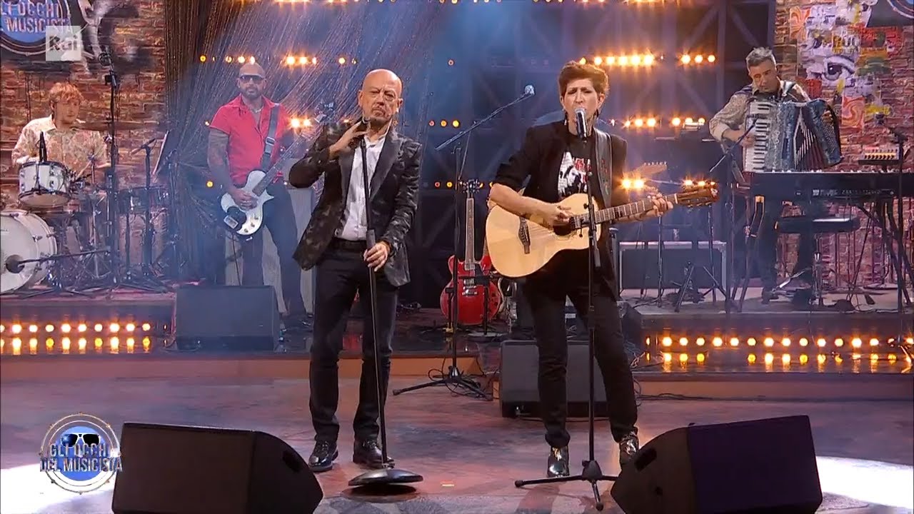 Andrea Mirò ed Enrico Ruggeri in 