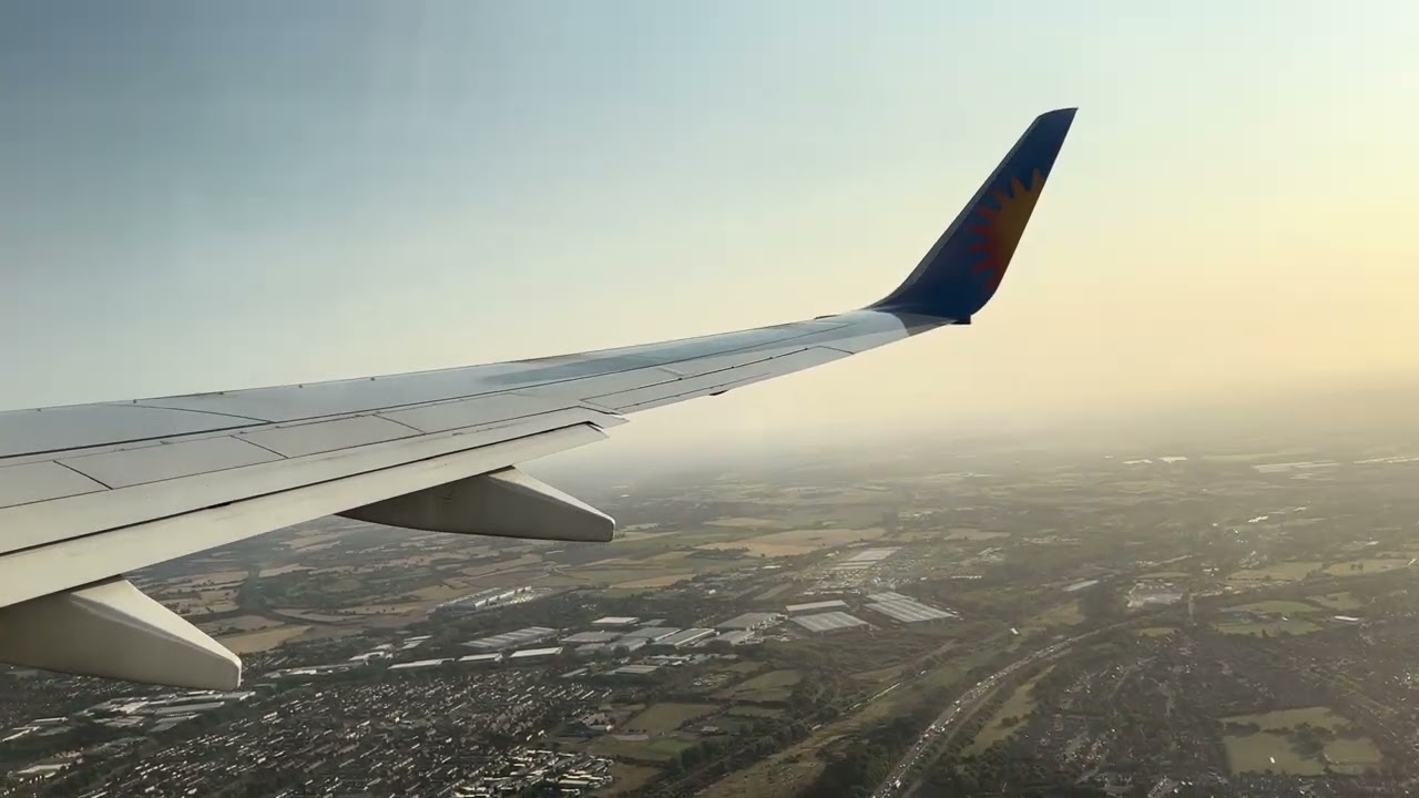 Jet2 Boeing 737-8K5 Takeoff From Birmingham Airport 6.8.2025