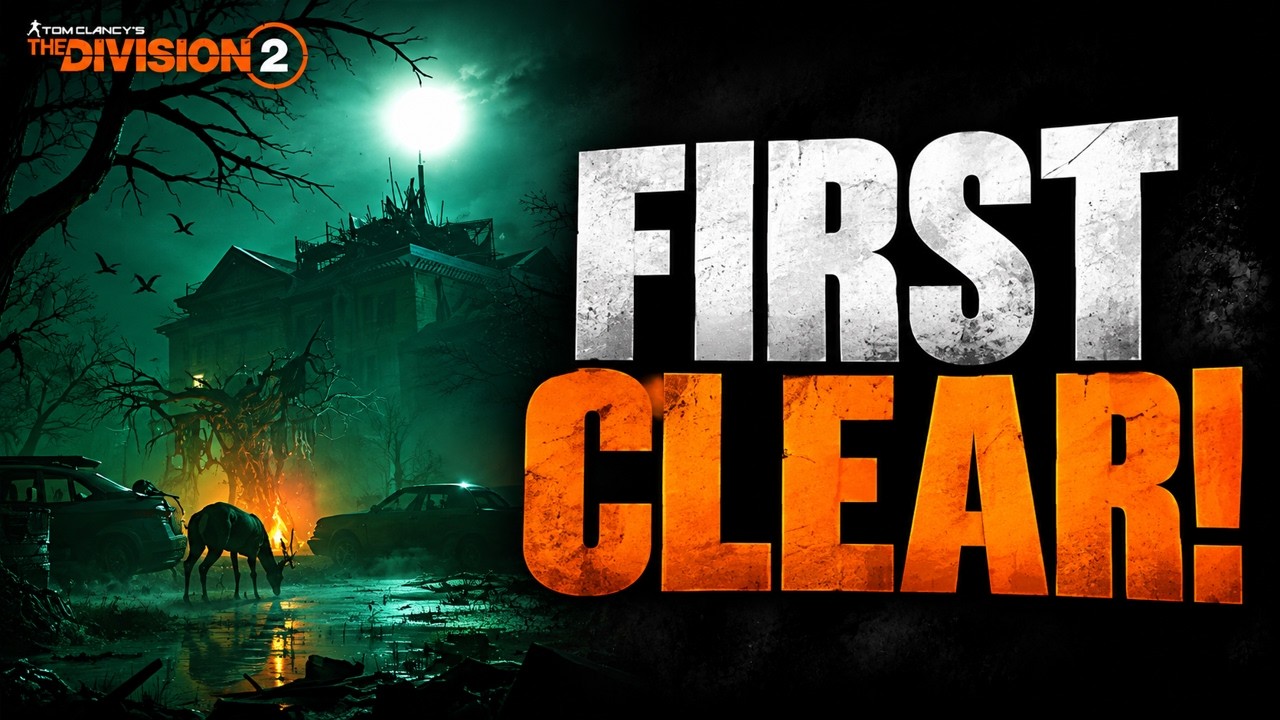 The Georgetown Dead Zone FIRST CLEAR! Full Gameplay | The Division 2