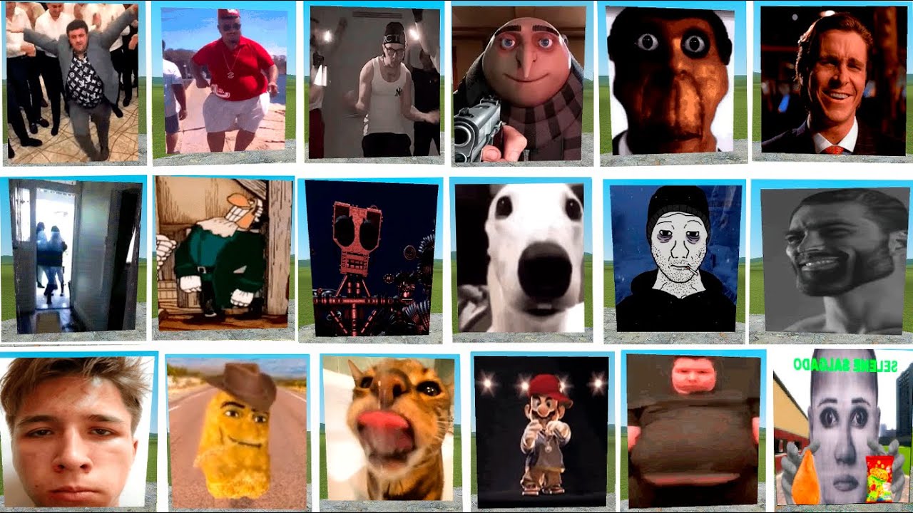 NEXTBOTS MEME PACK GIF \Nextbots\ Gmod! Garry's Mod!