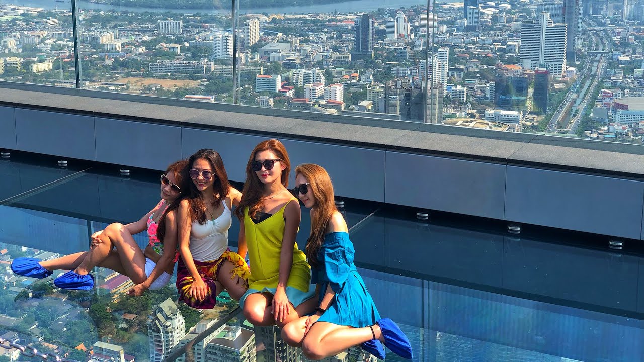 🇹🇭  BANGKOK LEGMAGASABB tetőteraszán jártunk - King Power MahaNakhon S01E41