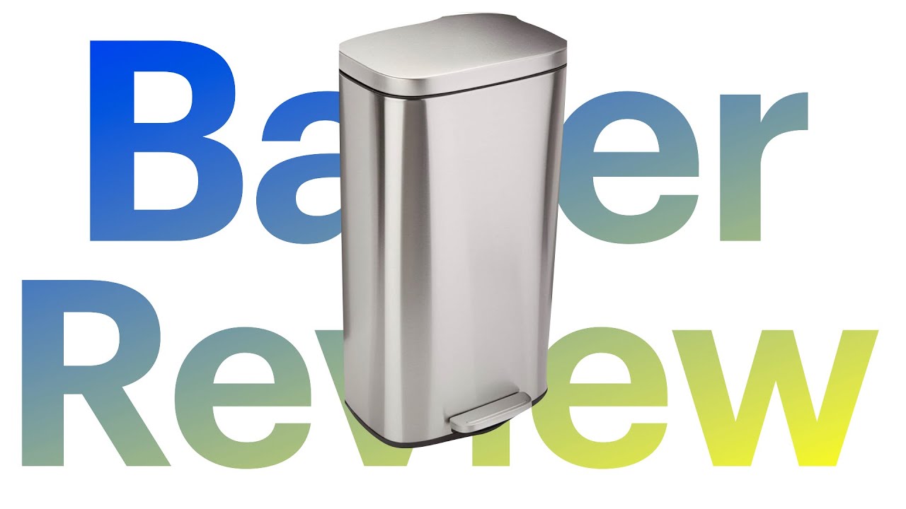 Amazon Basics Mülleimer Review