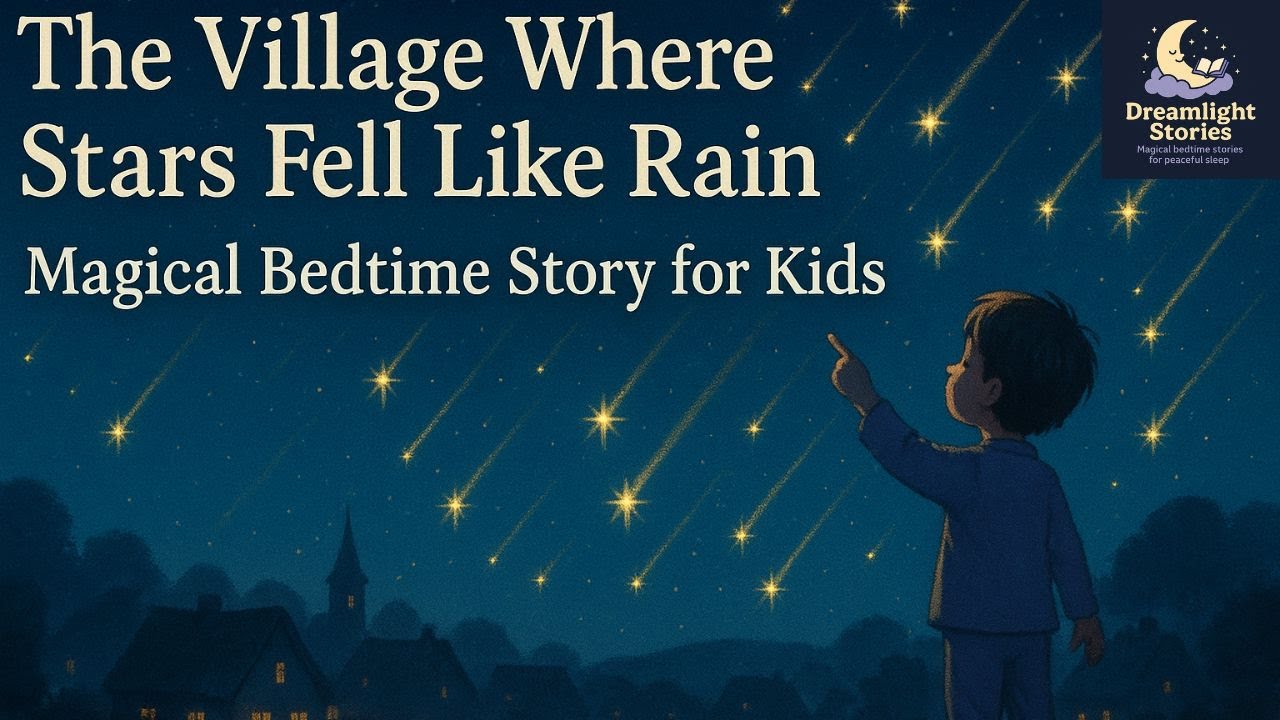 The Village Where Stars Fell Like Rain | Magical Bedtime Story for Kids