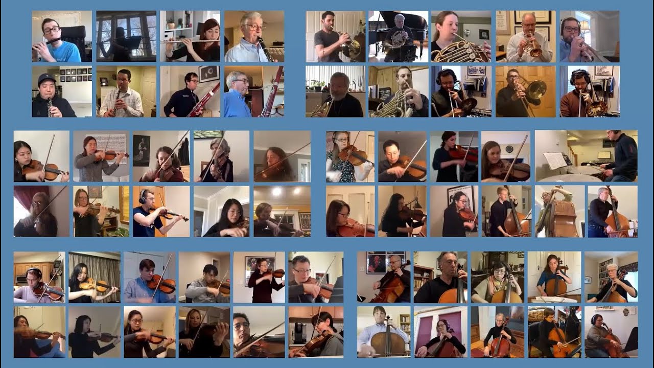 Finale to Beethoven Symphony No. 5 - Longwood Symphony Virtual Performance