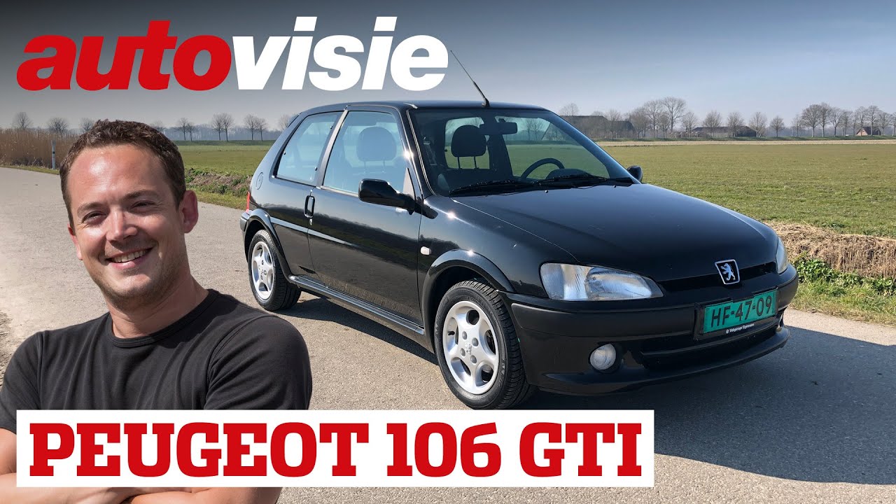 Met uitsterven bedreigde leeuw | Peugeot 106 GTI (2003) | Peters Proefrit #127 | Autovisie