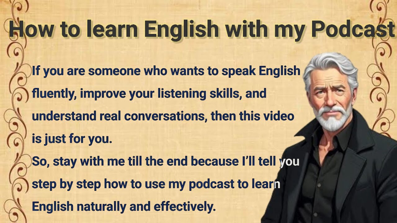How to learn English with my Podcast/ English Avenger Podcast 