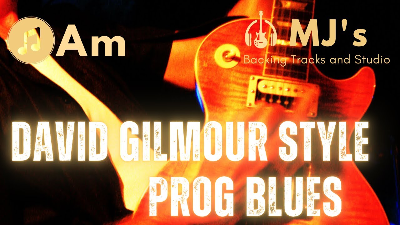 David Gilmour style Dreamy Prog Rock Blues | Backing Track in A minor