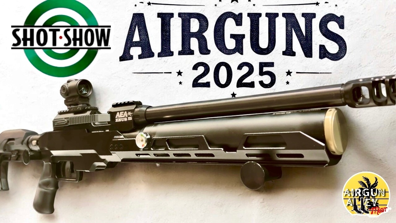 SHOT-SHOW AIRGUNS: AEA, Umarex P2P, Self Defence Airguns, Macavity Arms…