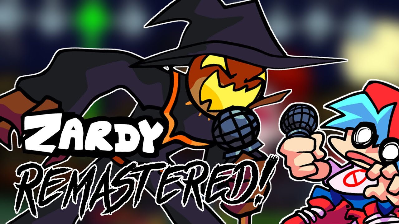 FNF Zardy Foolhardy Reanimated! Bushwhack REMASTERED [hard] fnf