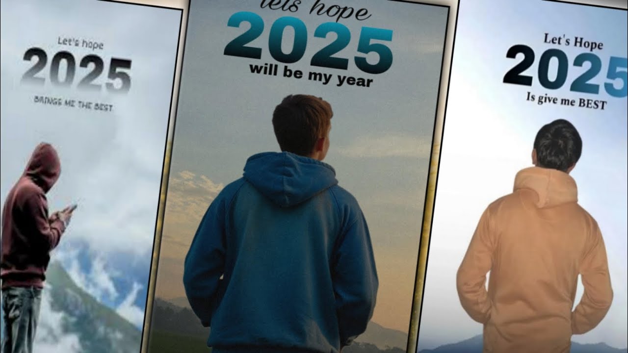 New year photography editing PicsArt mobile tutorials