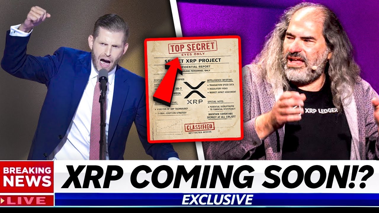 XRP SHOCK WAVE!? Trump Just Said "It's Coming Soon" (IT'S HUUUGE)
