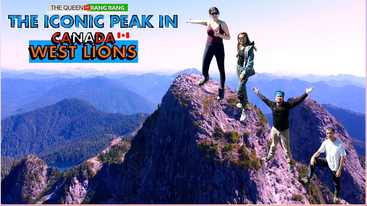 West Lion Summit, Peak in British Columbia, Canada #hiking #mountains #peakview #adventure