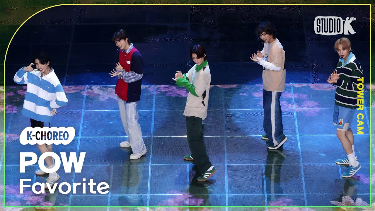 [K-Choreo Tower Cam 4K] 파우 직캠 'Favorite' (POW  Choreography) l @MusicBank KBS 230915
