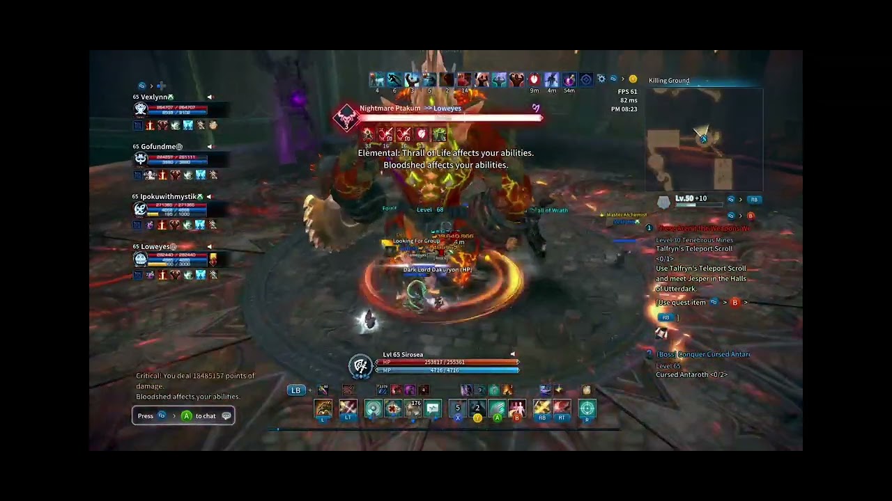 Tera:Grotto of lost souls hard bazerker 