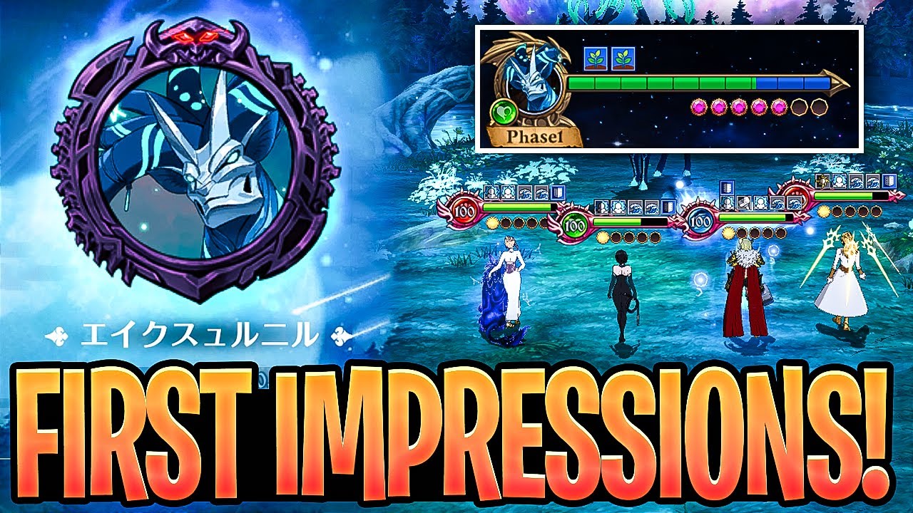 НОВЫЙ Eikthyrnir FLOOR 4 Demonic Beast. ПЕРВЫЕ ВПЕЧАТЛЕНИЯ! Мои первые попытки! (7DS Grand Cross)