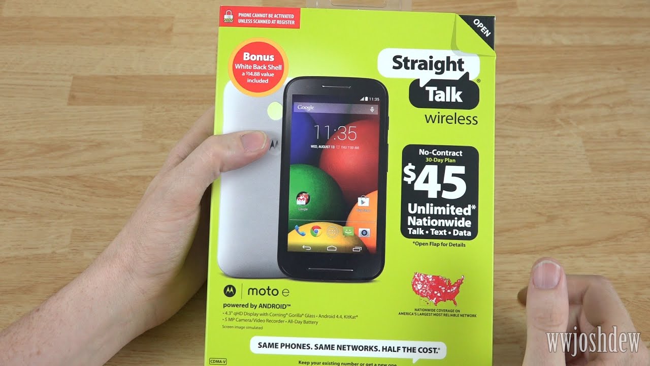 Motorola Moto E Unboxing and Extended Look!