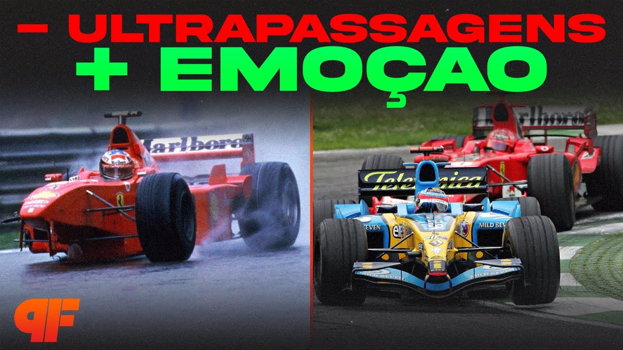 BOAS CORRIDAS COM POUCAS ULTRAPASSAGENS - Primeira Fila F1