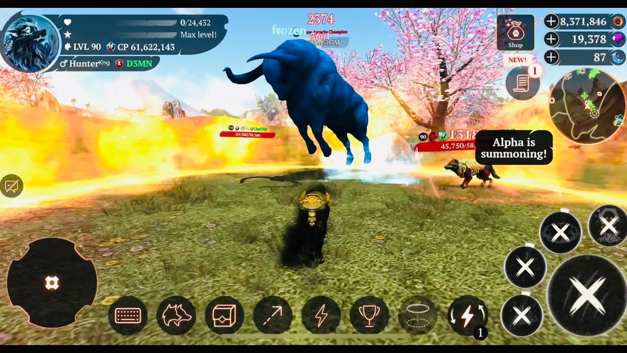 The Wolf-  || New Map New Champs|| Fugaku Slopes|| The Wolf Online Simulator. 🐺