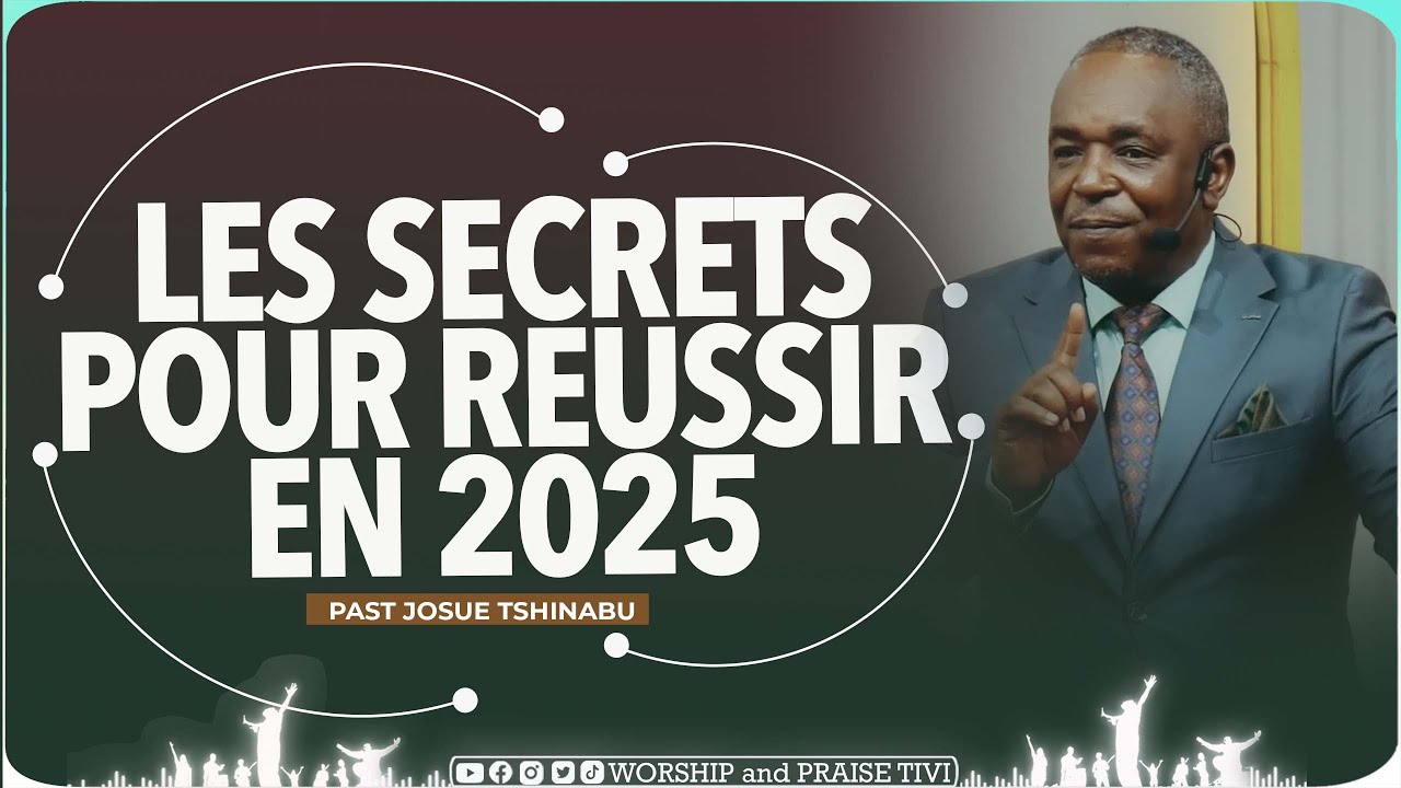 Voici comment reussir en 2025 | Leçons de vie | Motivation| Pasteur Josue Tshinabu