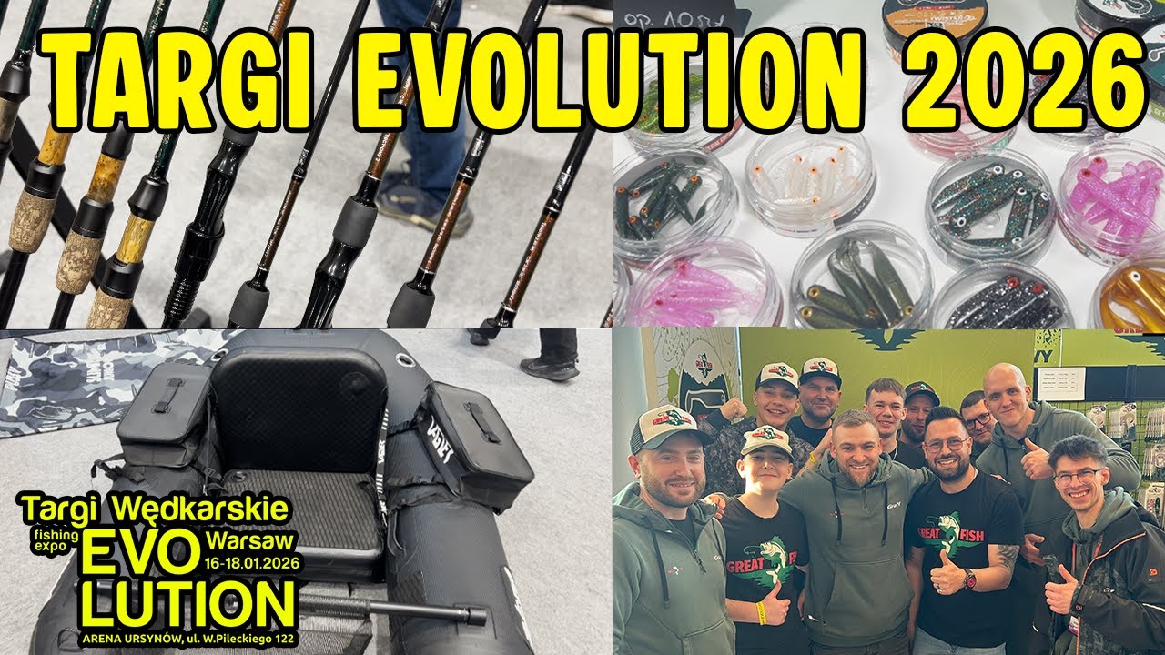 EVOLUTION 2026 | RELACJA Z TARGÓW WĘDKARSKICH W WARSZAWIE!