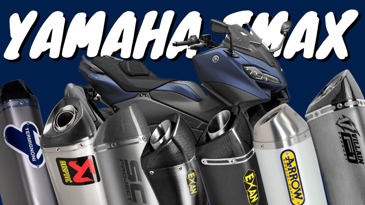 เสียงท่อ Yamaha Tmax (exhaust sound)