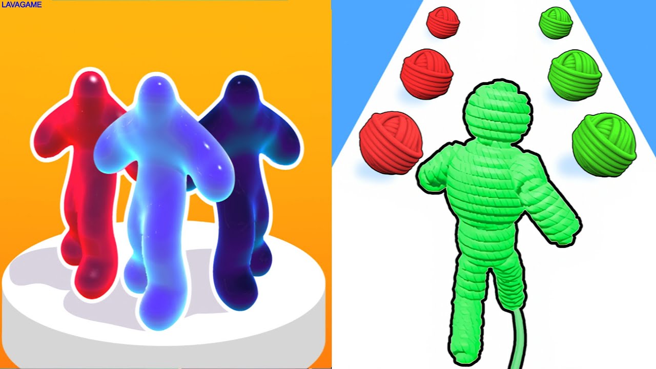 Blob Runner 3D vs Rope Man
