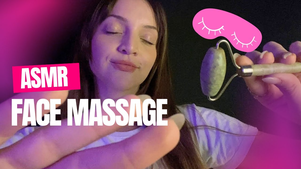 ASMR massagem para alívio de dor de cabeça com SONS DE BOCA 💤