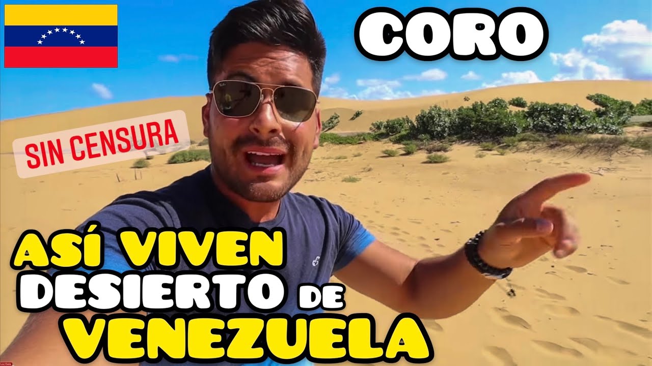 Así se VIVE en el DESIERTO de VENEZUELA | MEDANOS de CORO - Gabriel Herrera