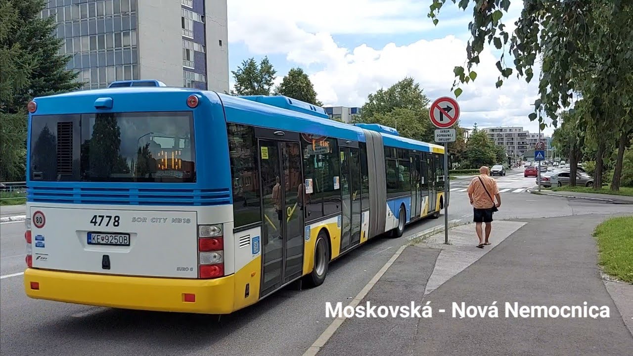 Jazda so Sor NB 18 city #4778 na linke 36.