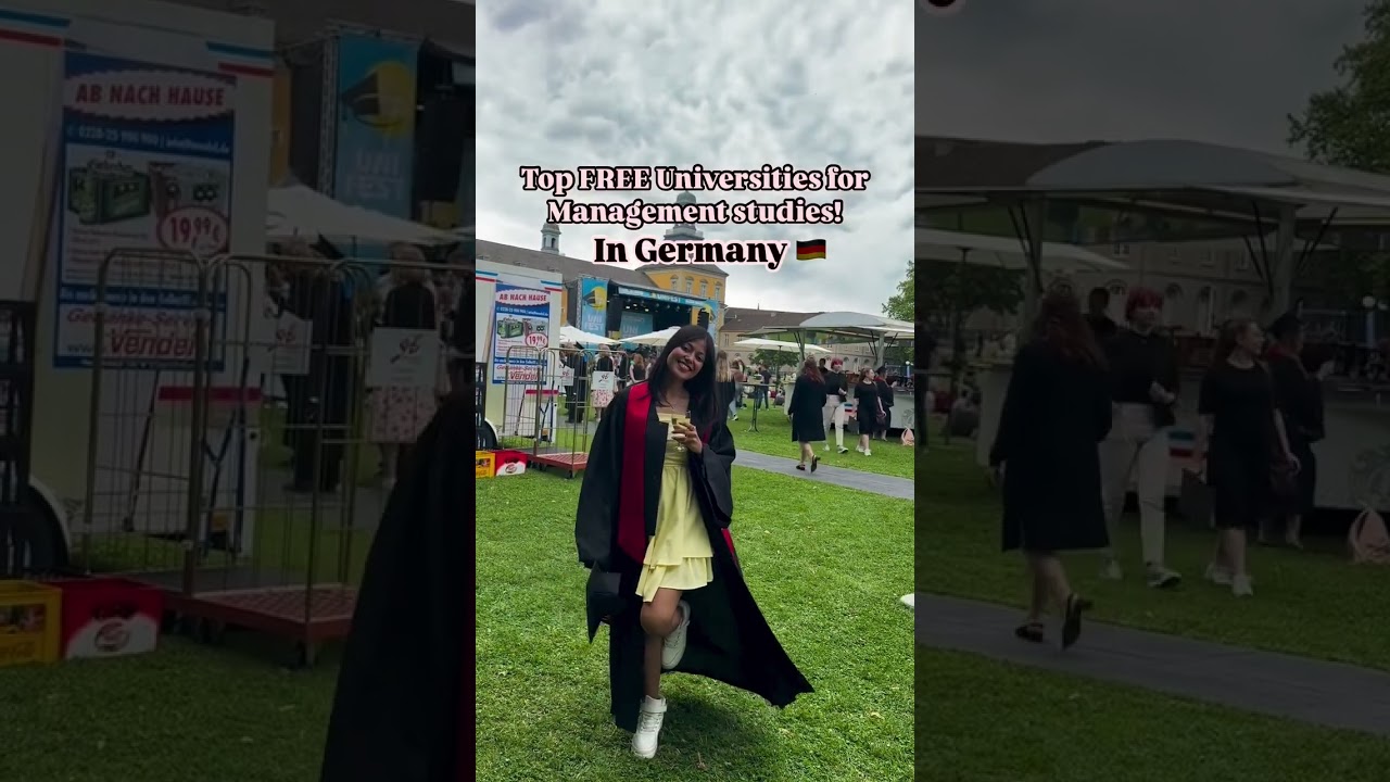 Top 3 Universities for Management Germany  #lifeingermany #studentlife #gazalkhurania #lifeabroad