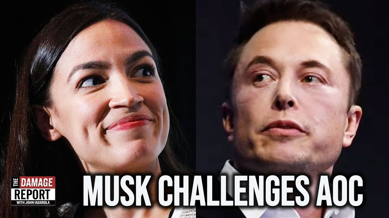 Elon Musk Challenges AOC On Twitter