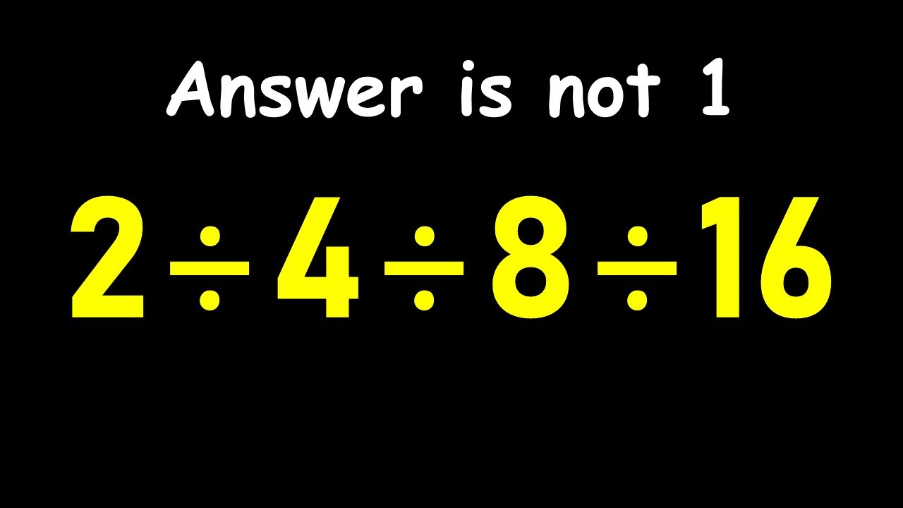 This Equation Stumps Everyone! Can You Solve It?