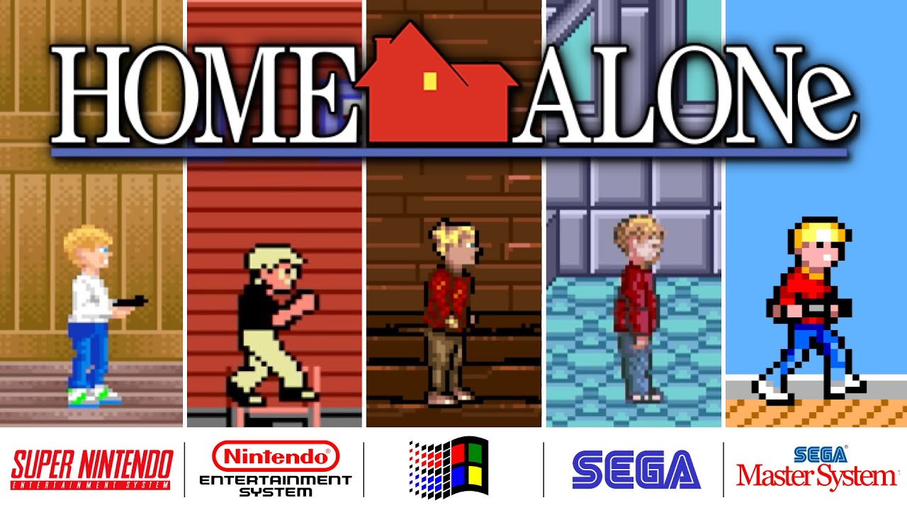 Comparing Every Version of Home Alone The Game | FLANDREW