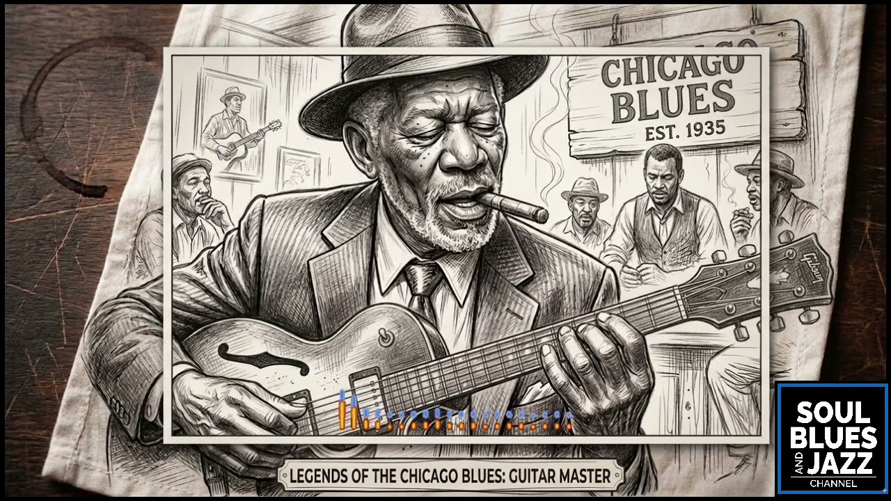 Soul Blues and Jazz: Late Night Chicago Blues & Smooth Jazz to Unwind and Chill