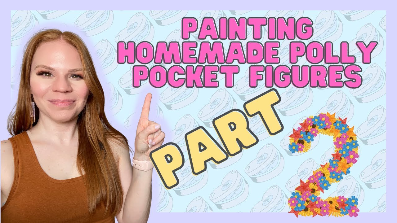 PART 2 -- HOMEMADE POLLY POCKET FIGURES | Vintage Polly Pocket Collection