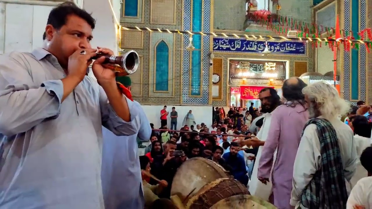 Live Dhamal Hazrat Lal Shahbaz Qalandar 21/06/2024