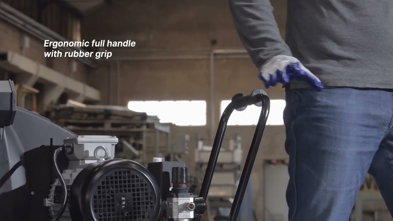 ABAC EXceed range: peak belt driven piston compressor performance!
